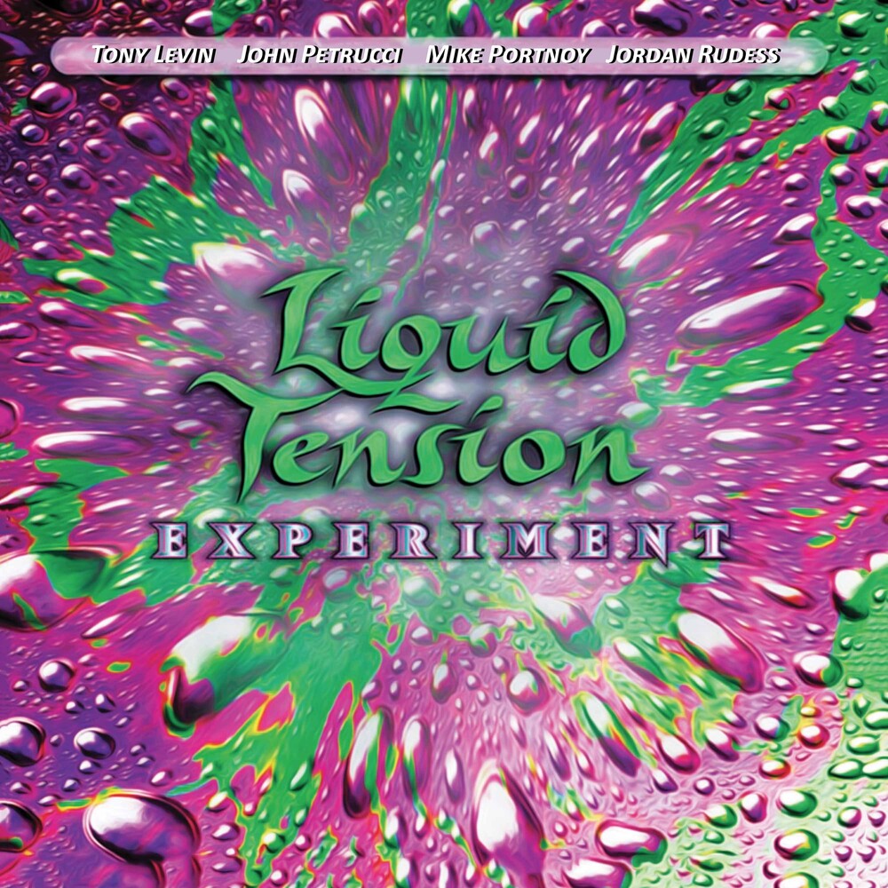 the album cover for Liquid Tension Experiment - Liquid Tension Experiment - Purple/Black Splatter