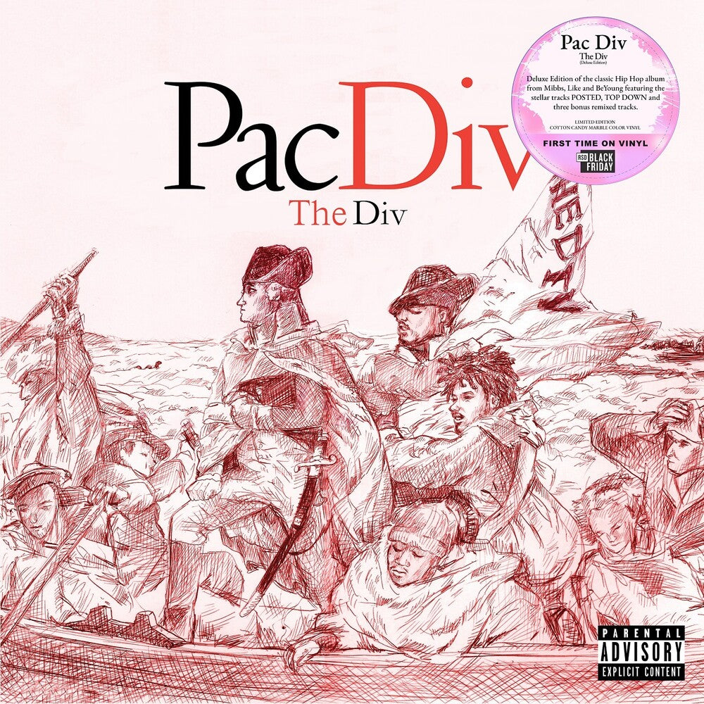 the album cover for Pac Div - The Div [RSD Black Friday 2022]