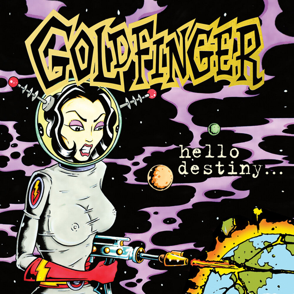 the album cover for Goldfinger - Hello Destiny [RSD Black Friday 2022]