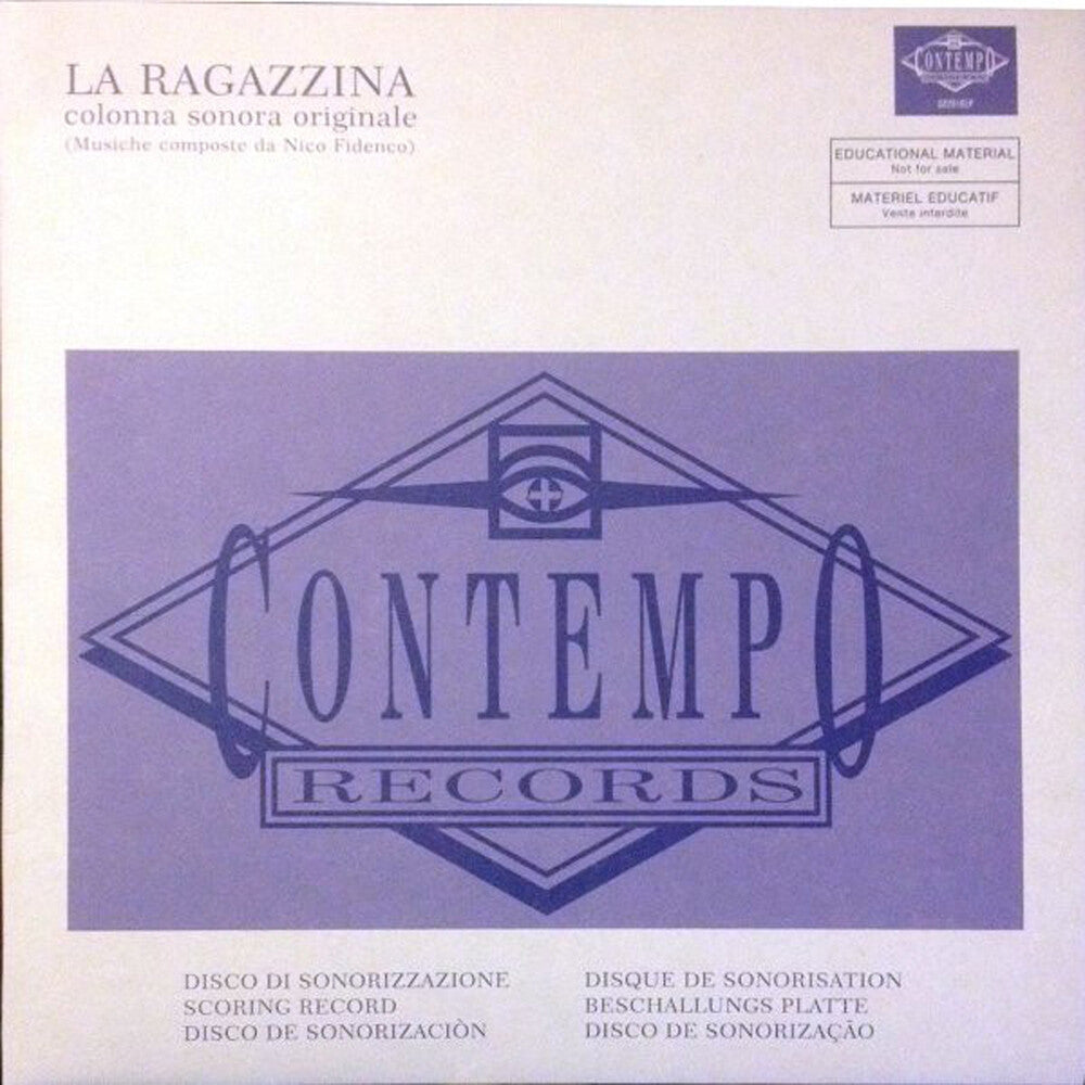 the album cover for Nico Fidenco - La Ragazzina / O.S.T.
