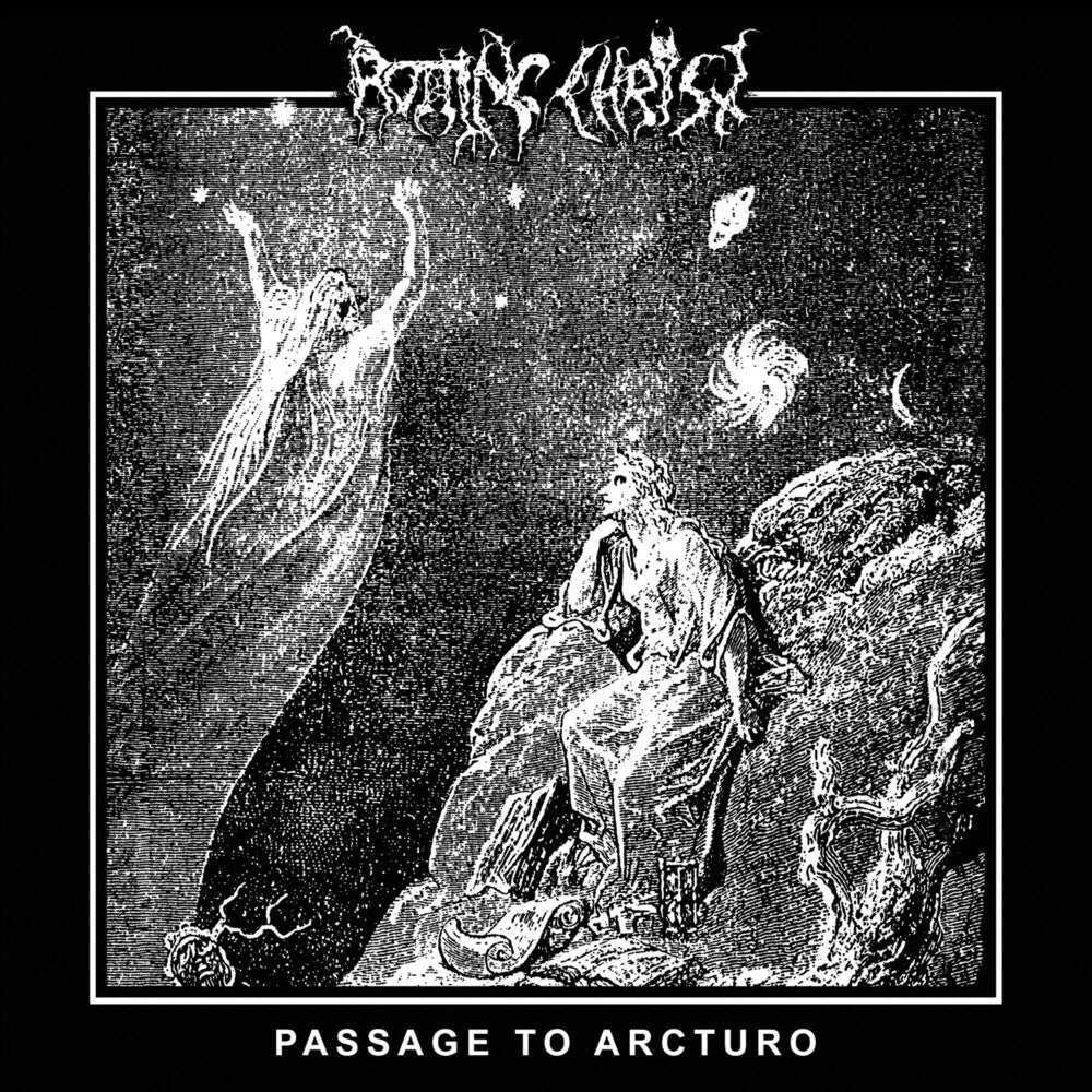 the album cover for Rotting Christ - Passage To Arcturo (Uk)