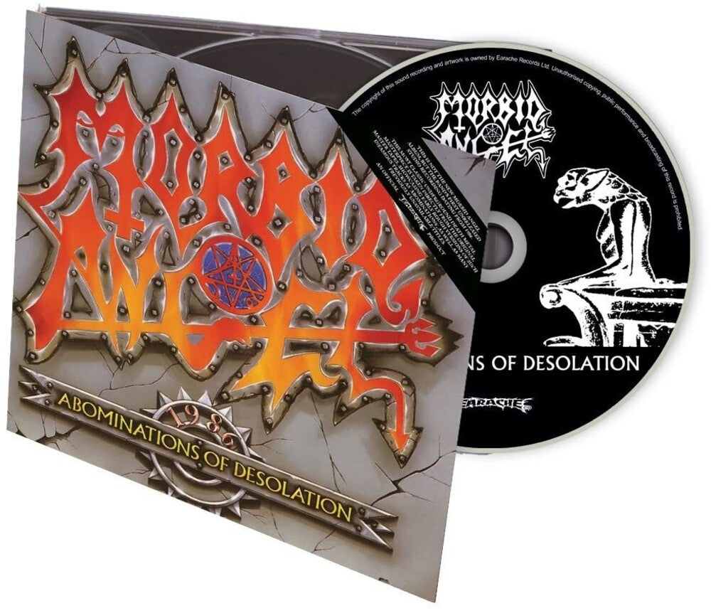 the album cover for Morbid Angel - Abominations Of Desolation