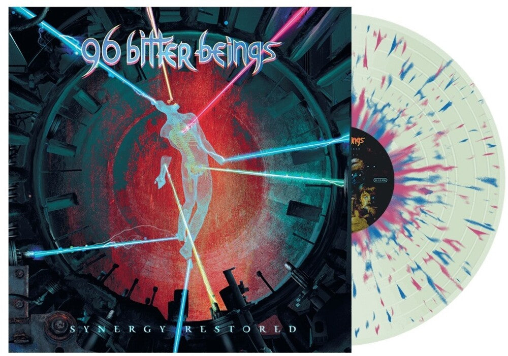 the album cover for 96 Bitter Beings - Synergy Restored (Blue) [Colored Vinyl] (Grn) (Pnk)