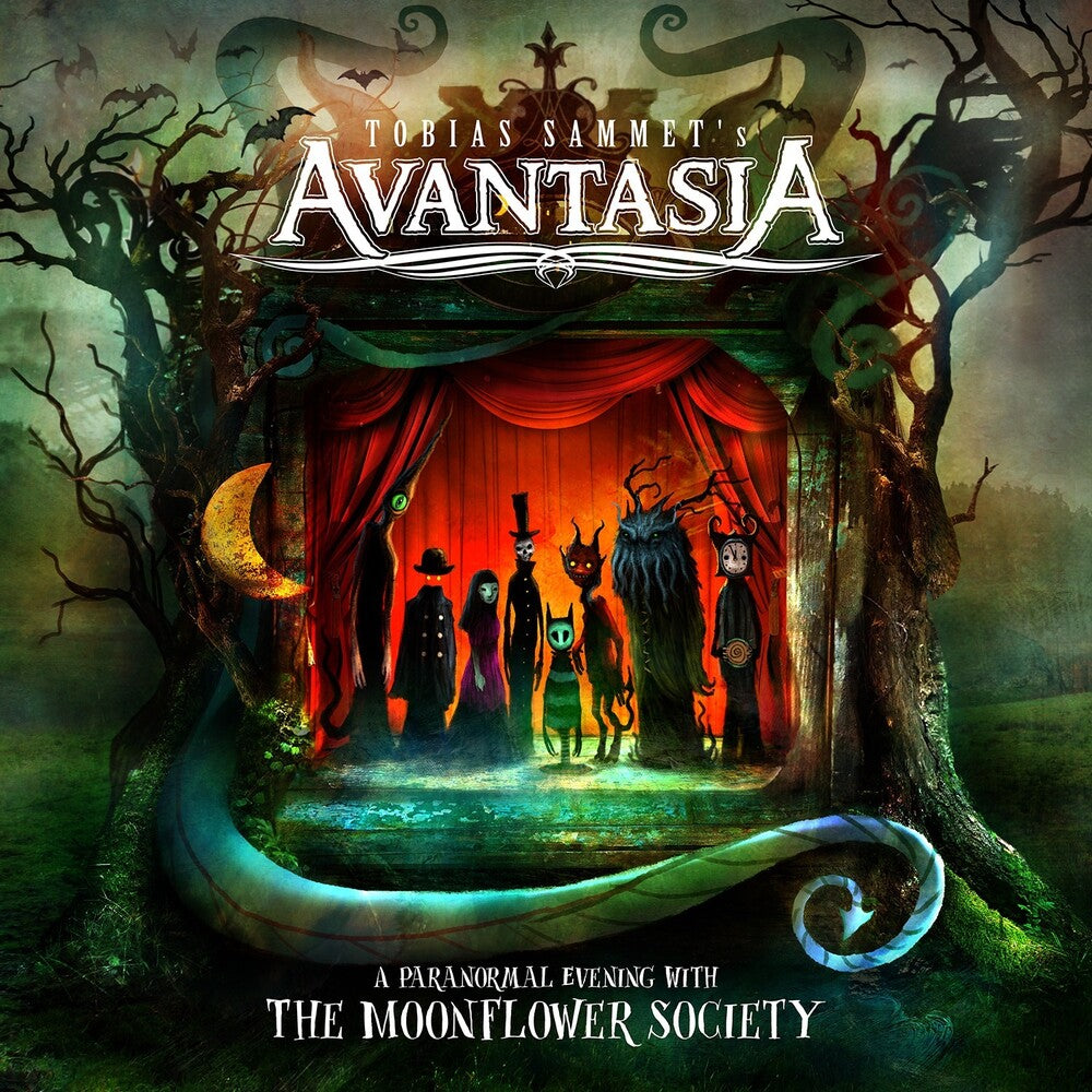 the album cover for Avantasia - A Paranormal Evening with the Moonflower Society