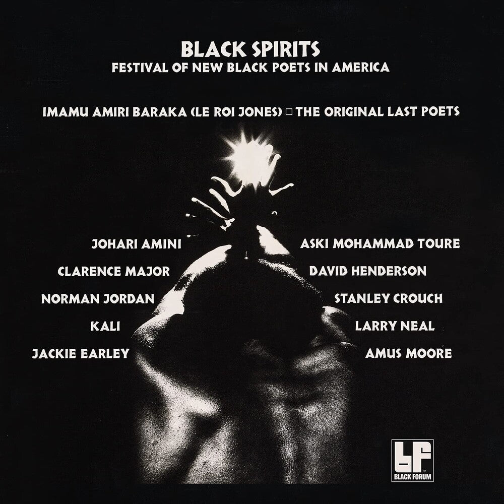 the album cover for Black Spirits - Black Spirits: Festival Of New Black Poets In Amer