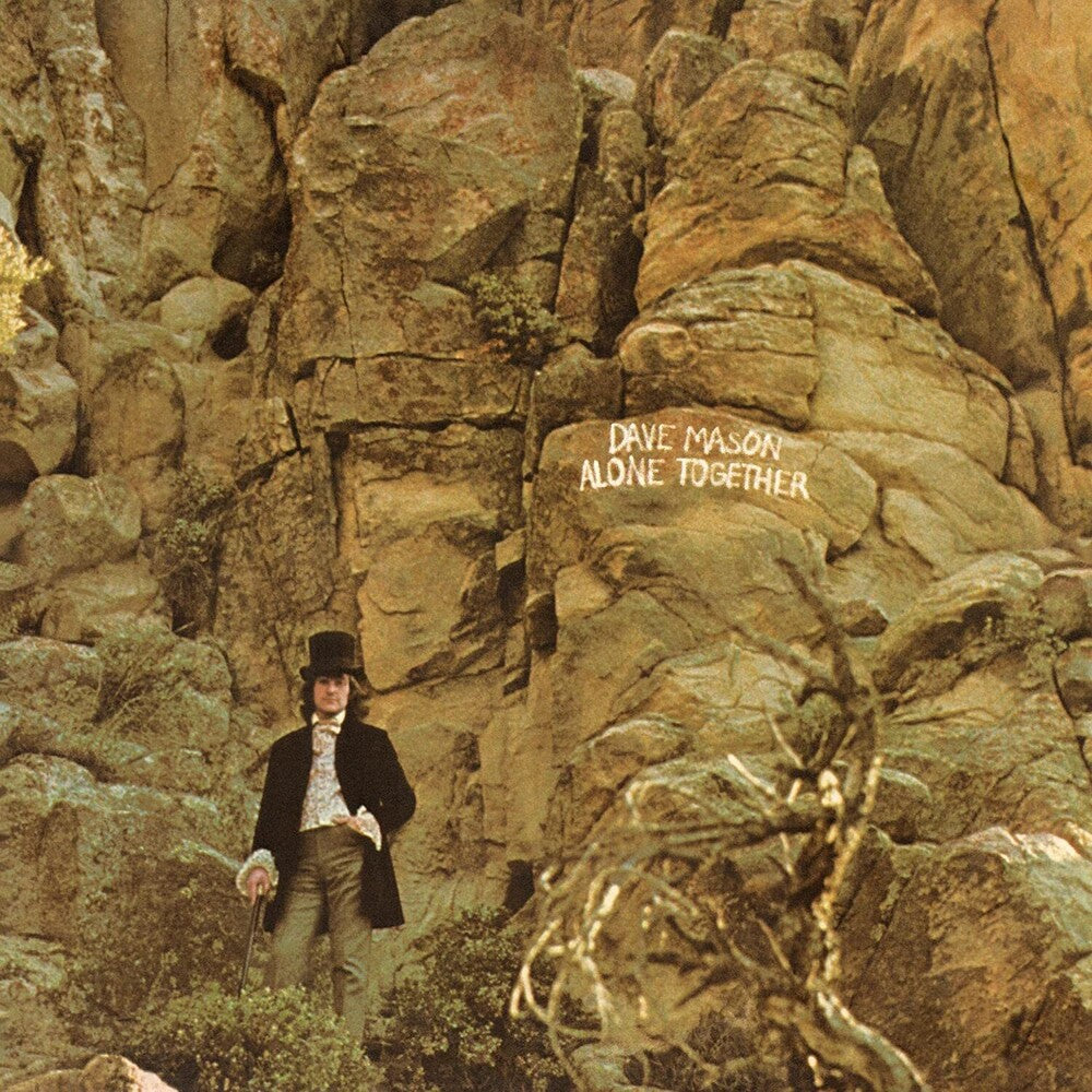 the album cover for Dave Mason - Alone Together [Clear Vinyl] (Gate) (Gol) [180 Gram] (Aniv)