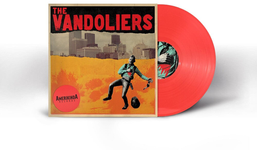 the album cover for Vandoliers - The Vandoliers [Indie Exclusive limited Edition Neon Orange LP]