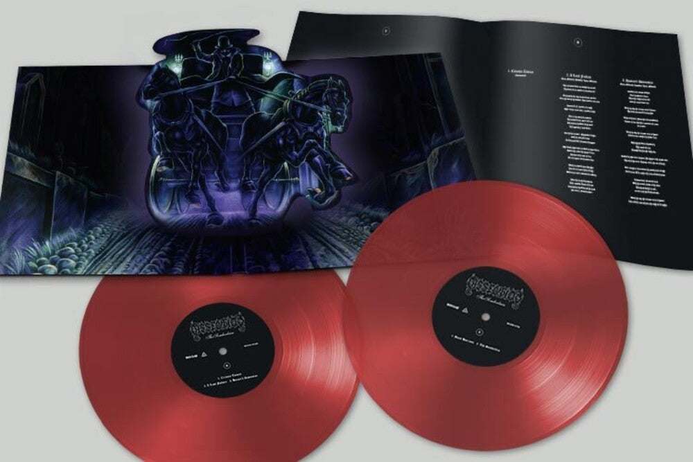 the album cover for Dissection - Somberlain - Red [Colored Vinyl] (Red)