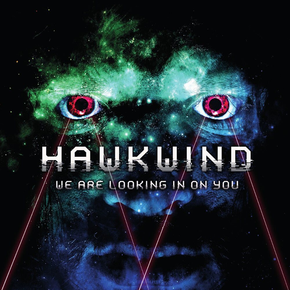 the album cover for Hawkwind - We Are Looking In On You (Uk)