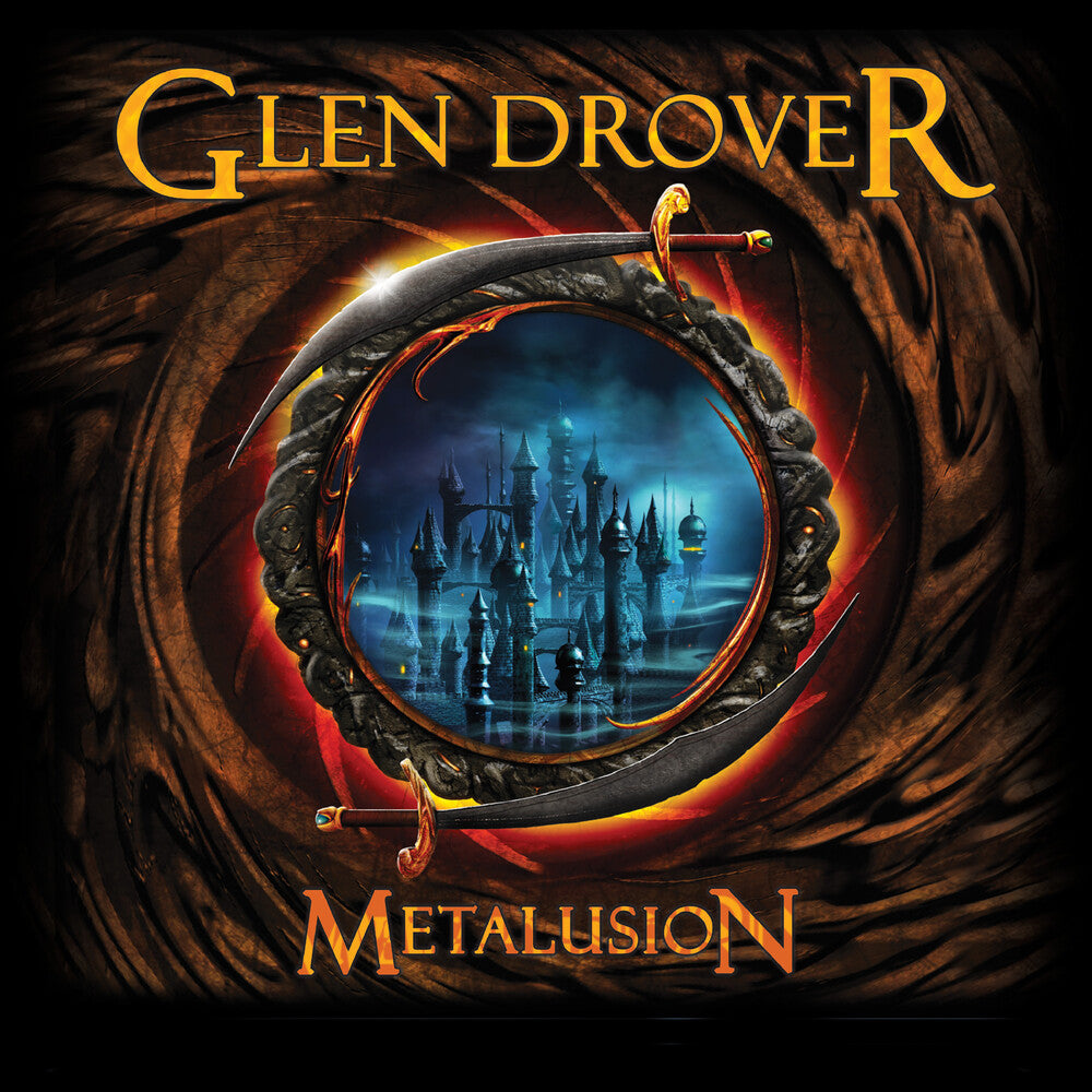 the album cover for Glen Dover - Metalusion - Blue (Blue) [Colored Vinyl] [Reissue]
