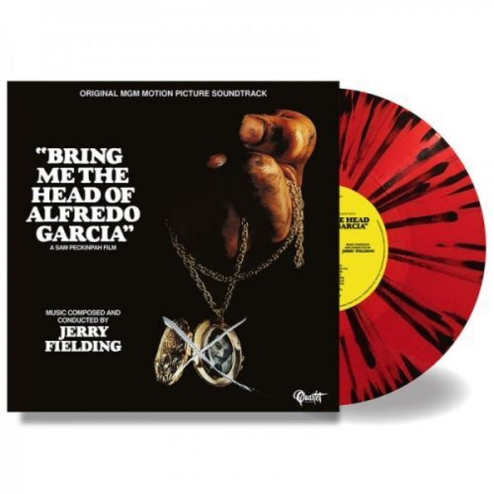 the album cover for Jerry Fielding  (Blk) (Colv) (Red) (Ita) - Bring Me The Head Of Alfredo Garcia / O.S.T. (Blk)