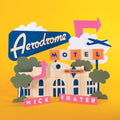 the album cover for Nick Frater - Aerodrome Motel