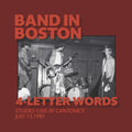 the album cover for 4-Letter Words - Band In Boston