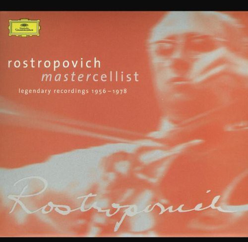 the album cover for Mstislav Rostropovich - Mastercellist: Legendary 1956-1978 [Remastered] [Digipak]