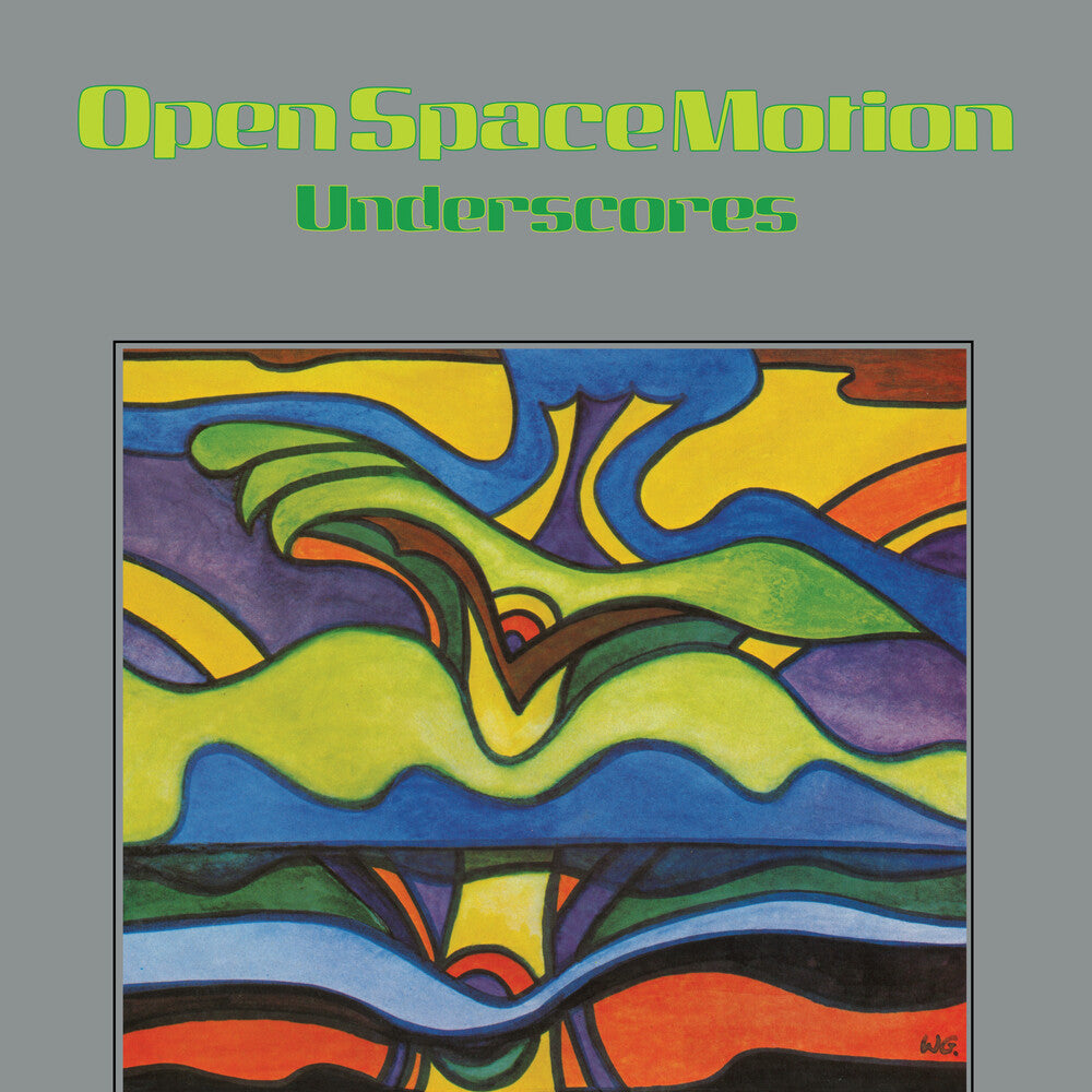 the album cover for Klaus Weiss - Open Space Motion (Underscores)