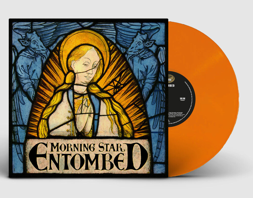 the album cover for Entombed - Morning Star - Orange