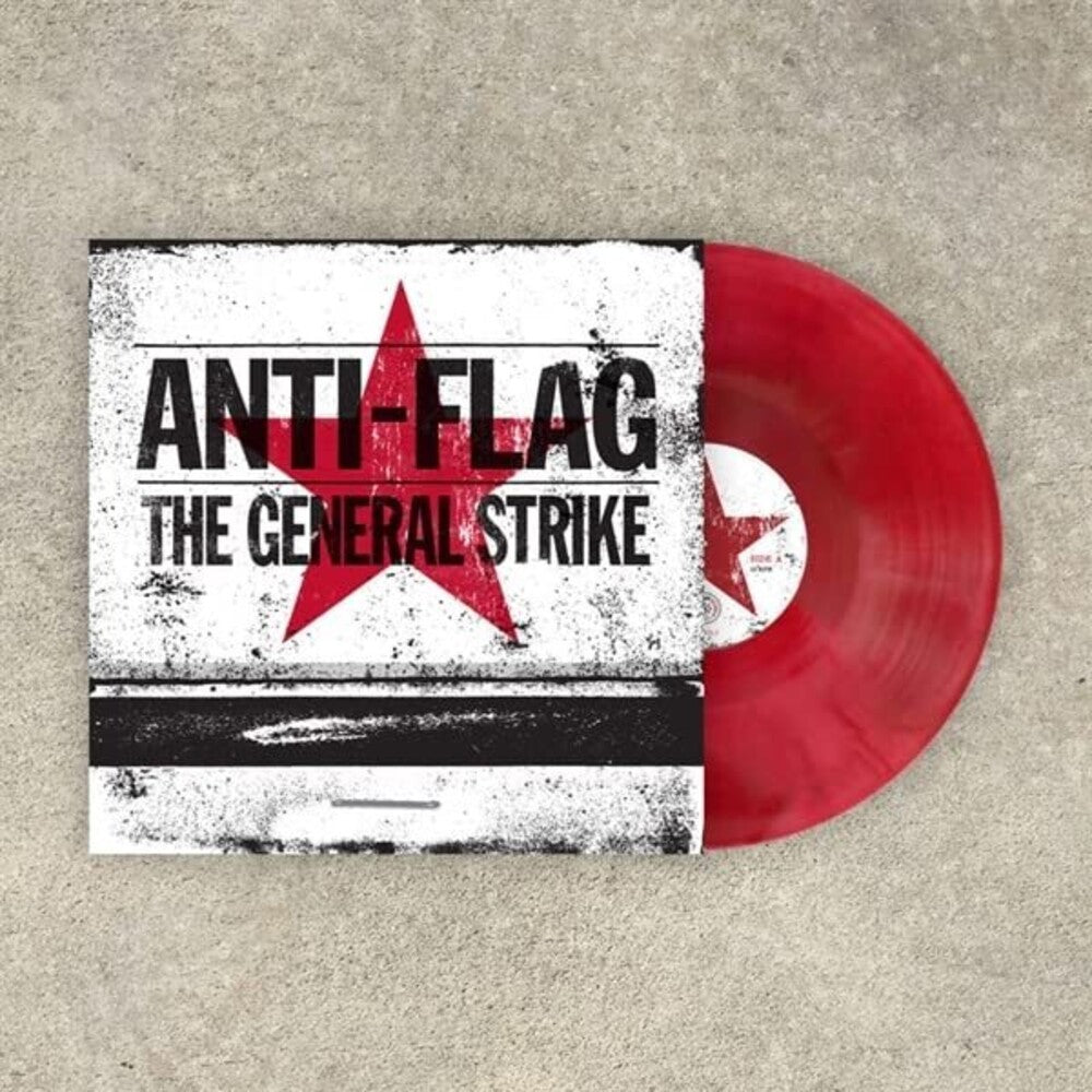 the album cover for Anti-Flag - The General Strike [Limited Edition Red LP]