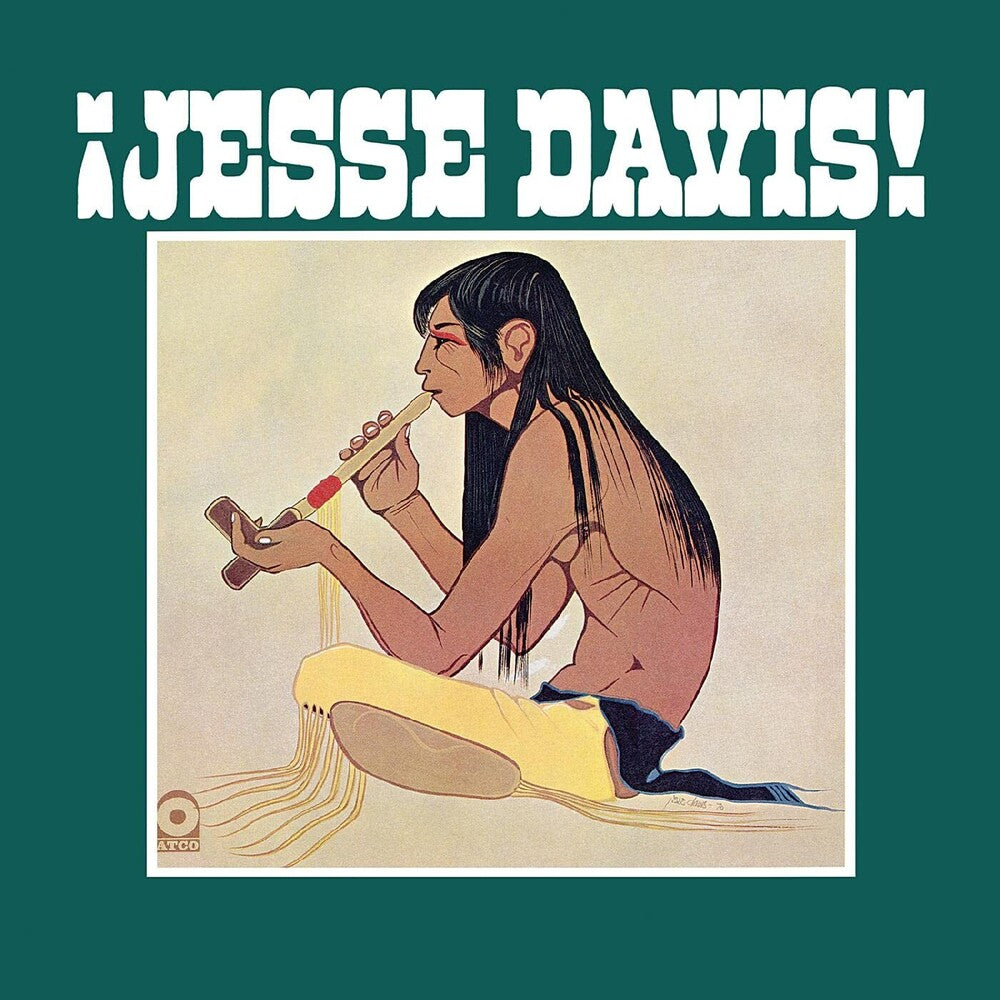 the album cover for Jesse Davis - Jesse Davis [Colored Vinyl] (Grn)