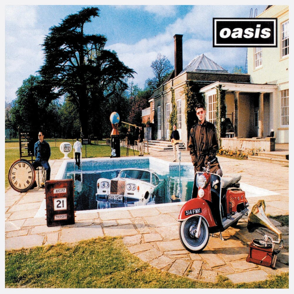 the album cover for Oasis - Be Here Now [2LP]