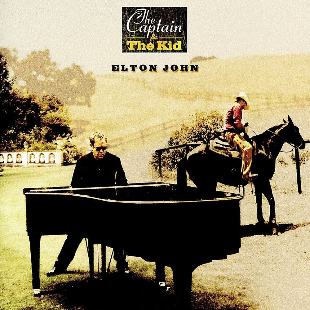 the album cover for Elton John - The Captain And The Kid [LP]