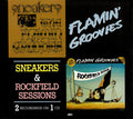 the album cover for Flamin' Groovies - Sneakers & Rockfield Sessions