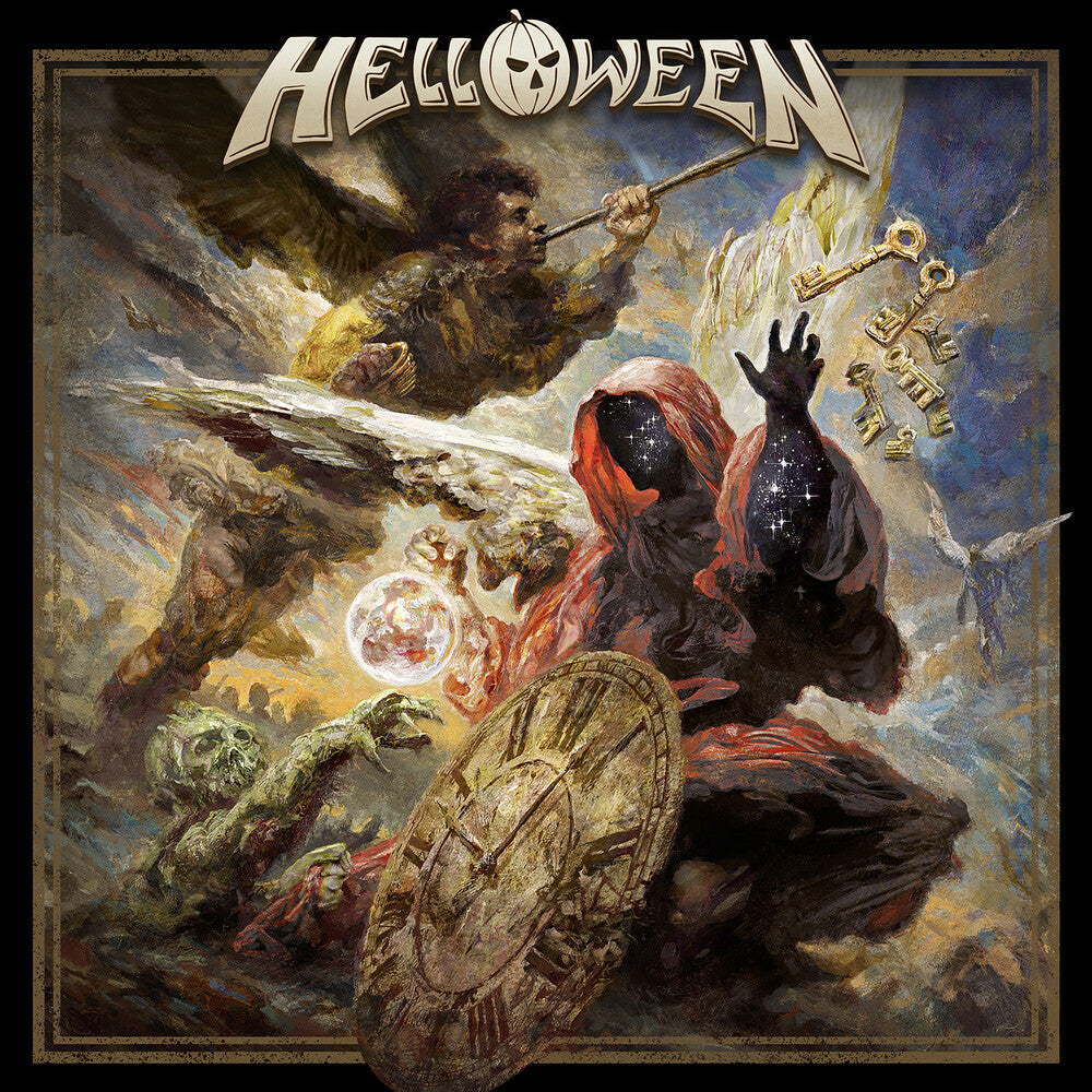 the album cover for Helloween - Helloween [Transparent Red LP]