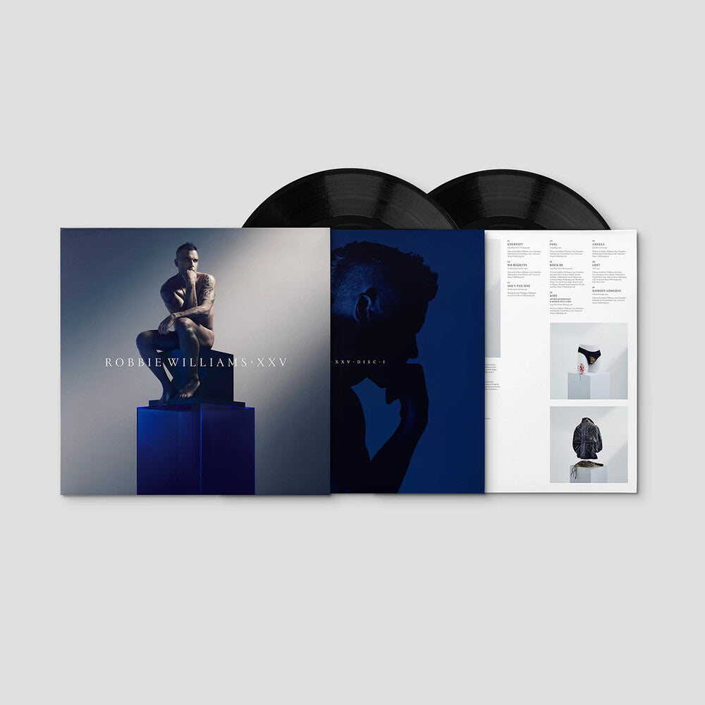 the album cover for Robbie Williams - XXV [Import 2LP]