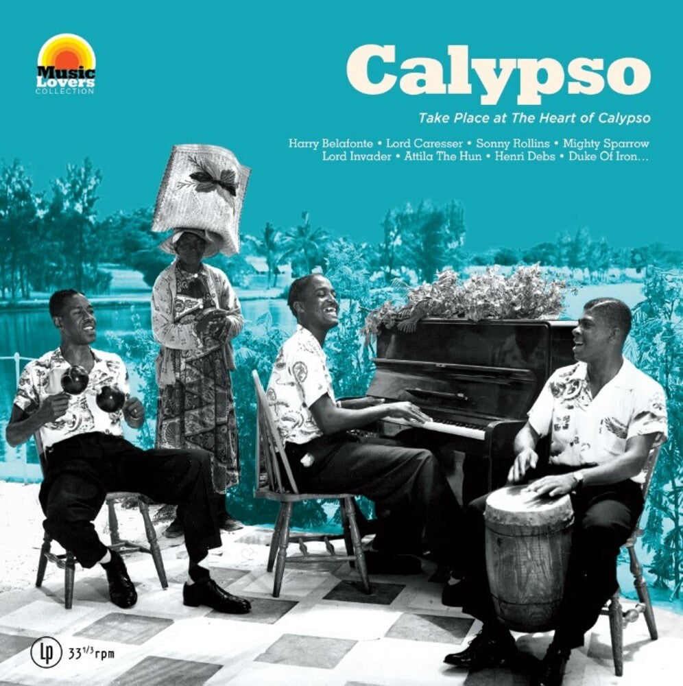 the album cover for Various Artists - Music Lovers: Calypso / Various