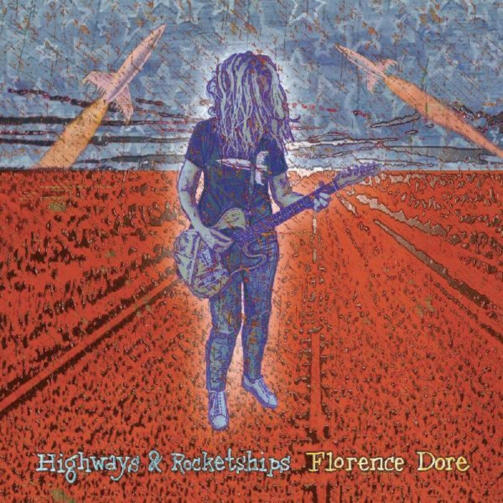 the album cover for Florence Dore - Highways & Rocketships [Clear Blue LP]