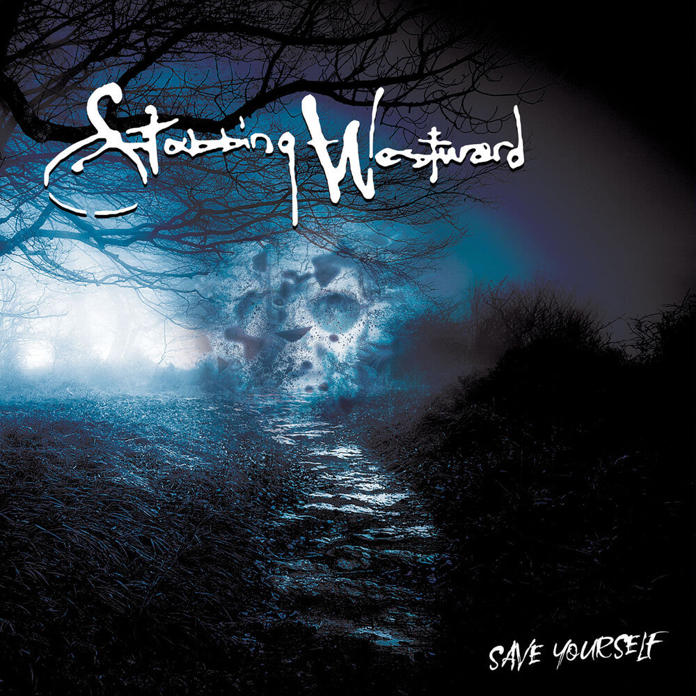 the album cover for Stabbing Westward - Save Yourself - Blue/White Haze (Blue) [Colored Vinyl]