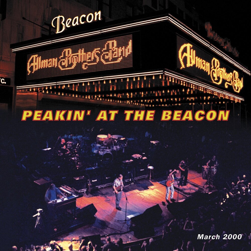 the album cover for The Allman Brothers Band - Peakin' At The Beacon