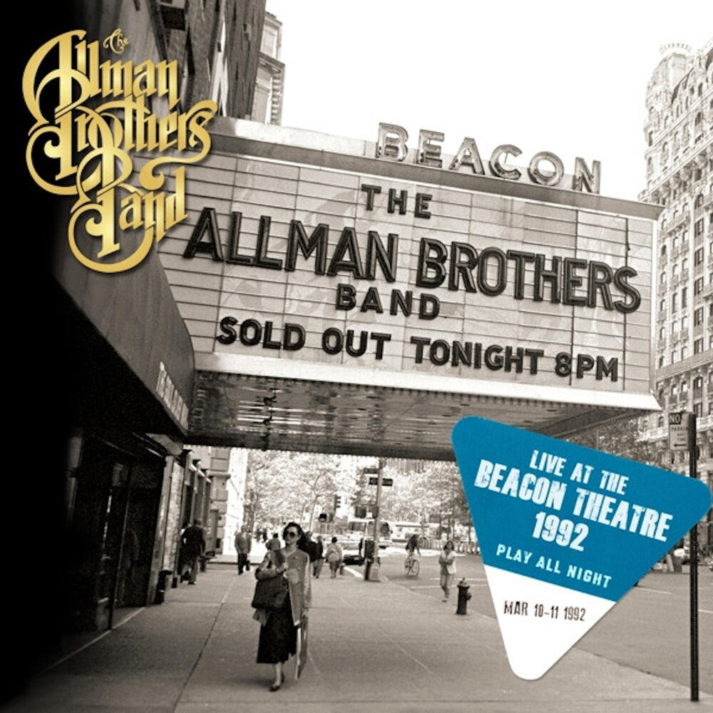the album cover for The Allman Brothers Band - Play All Night: Live At The Beacon Theatre 1992
