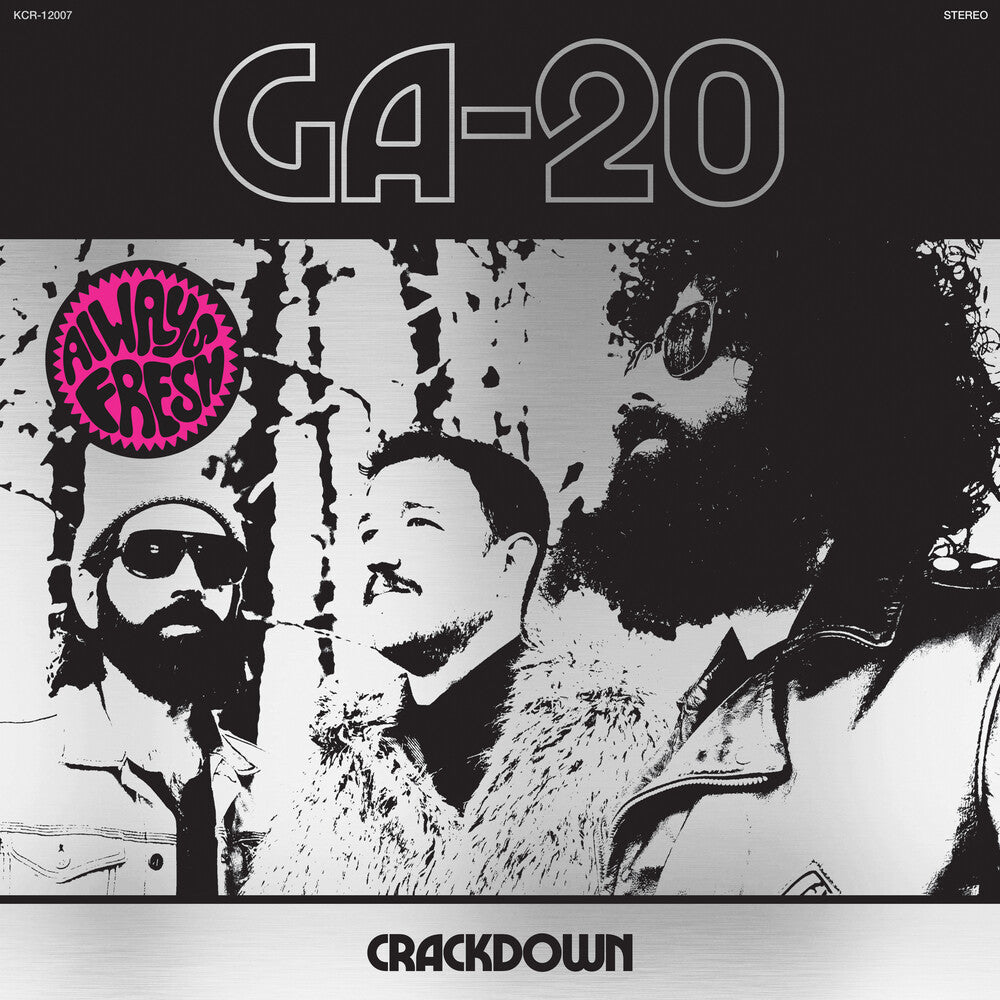 the album cover for GA-20 - Crackdown [LP]
