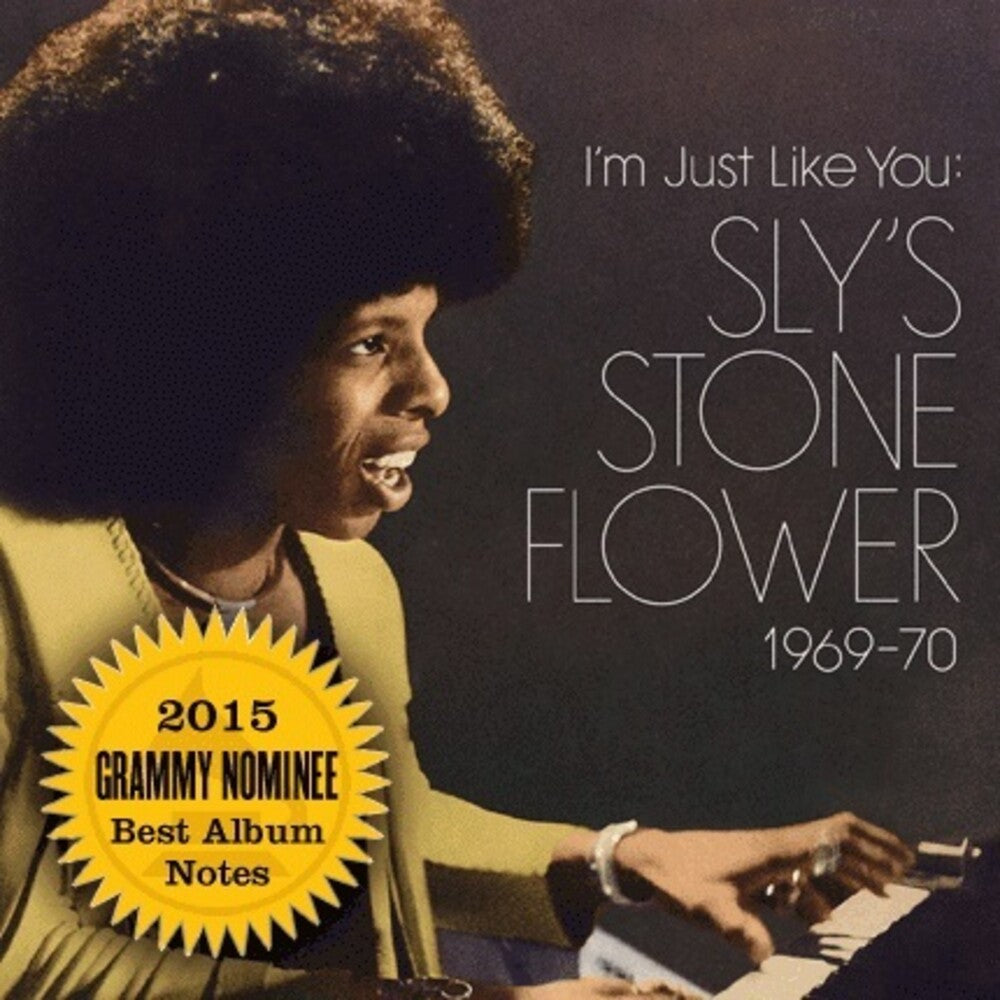 the album cover for SLY STONE - I'm Just Like You: Sly's Stone Flower - Purple