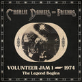 the album cover for Charlie Daniels  & Friends - Volunteer Jam 1 1974: The Legend Begins