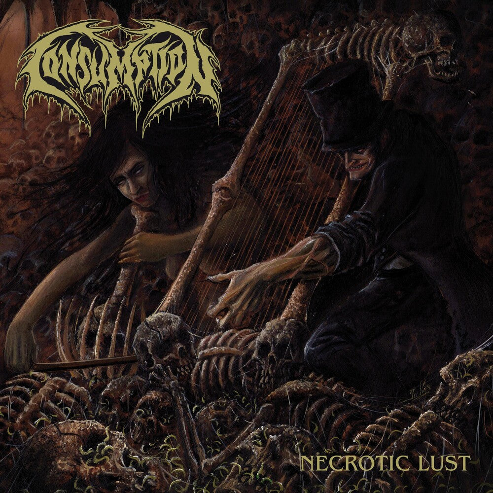 the album cover for Cunsumption - Necrotic Lust