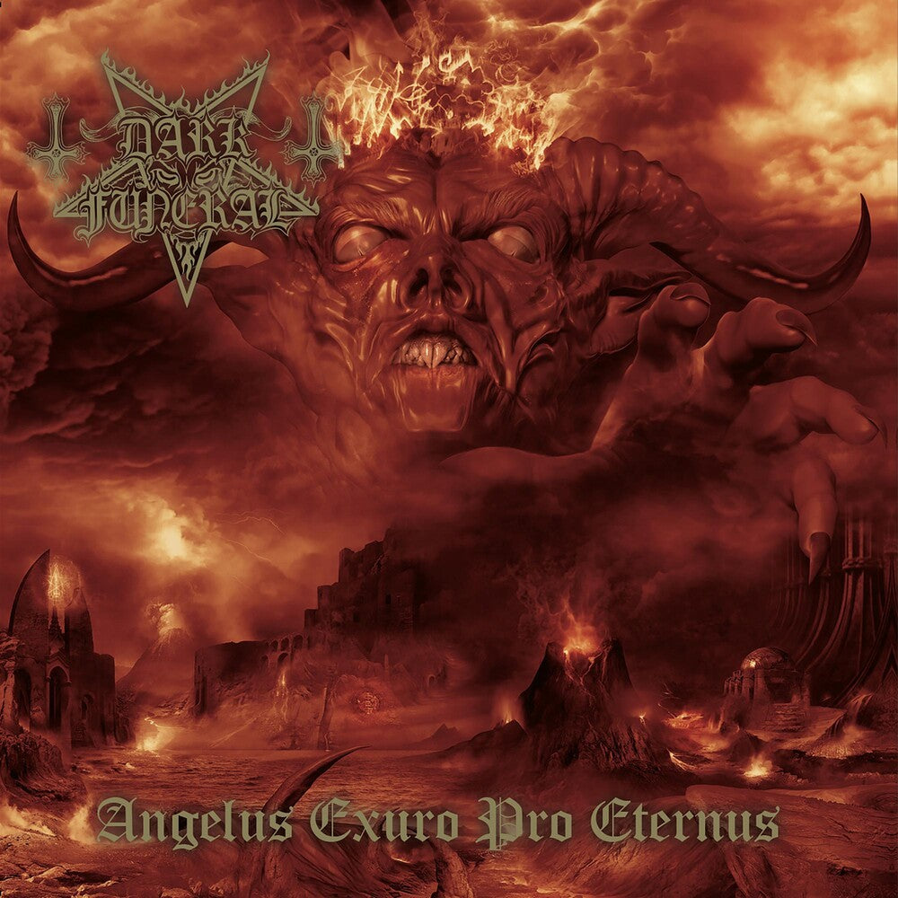 the album cover for Dark Funeral - Angelus Exuro Pro Eternus