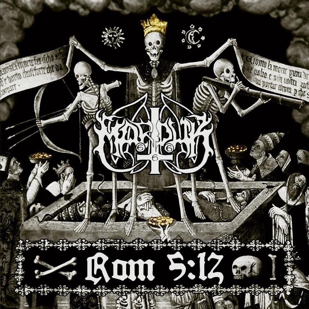 the album cover for Marduk - Rom 5:12