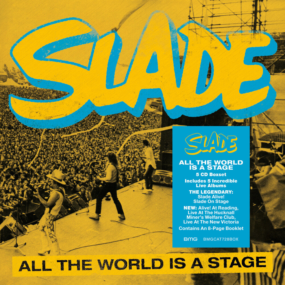 the album cover for Slade - All The World Is A Stage (Box)