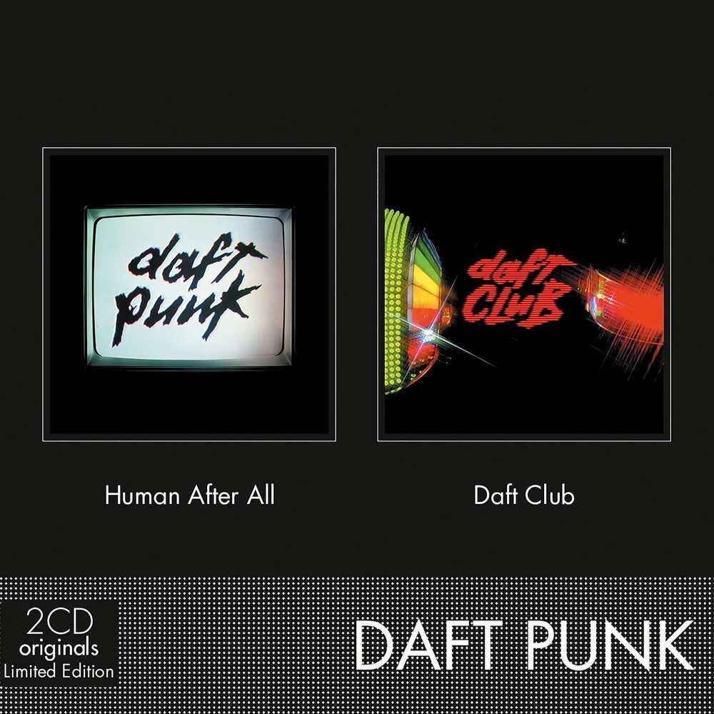the album cover for Daft Punk - Human After All & Daft Club