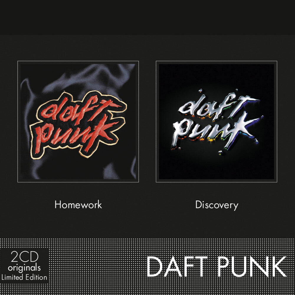 the album cover for Daft Punk - Homework & Discovery