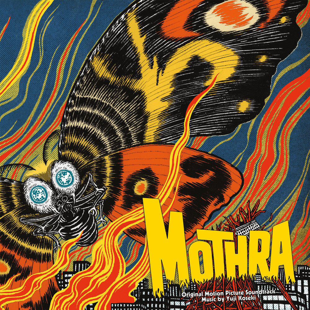 the album cover for Mothra - O.S.T. - Mothra (Original Soundtrack)
