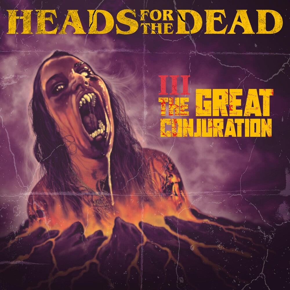 the album cover for Heads For The Dead - The Great Conjuration