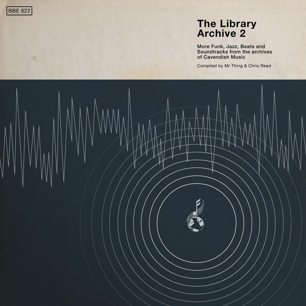 the album cover for Mr Thing - Library Archive 2 - More Funk, Jazz, Beats And