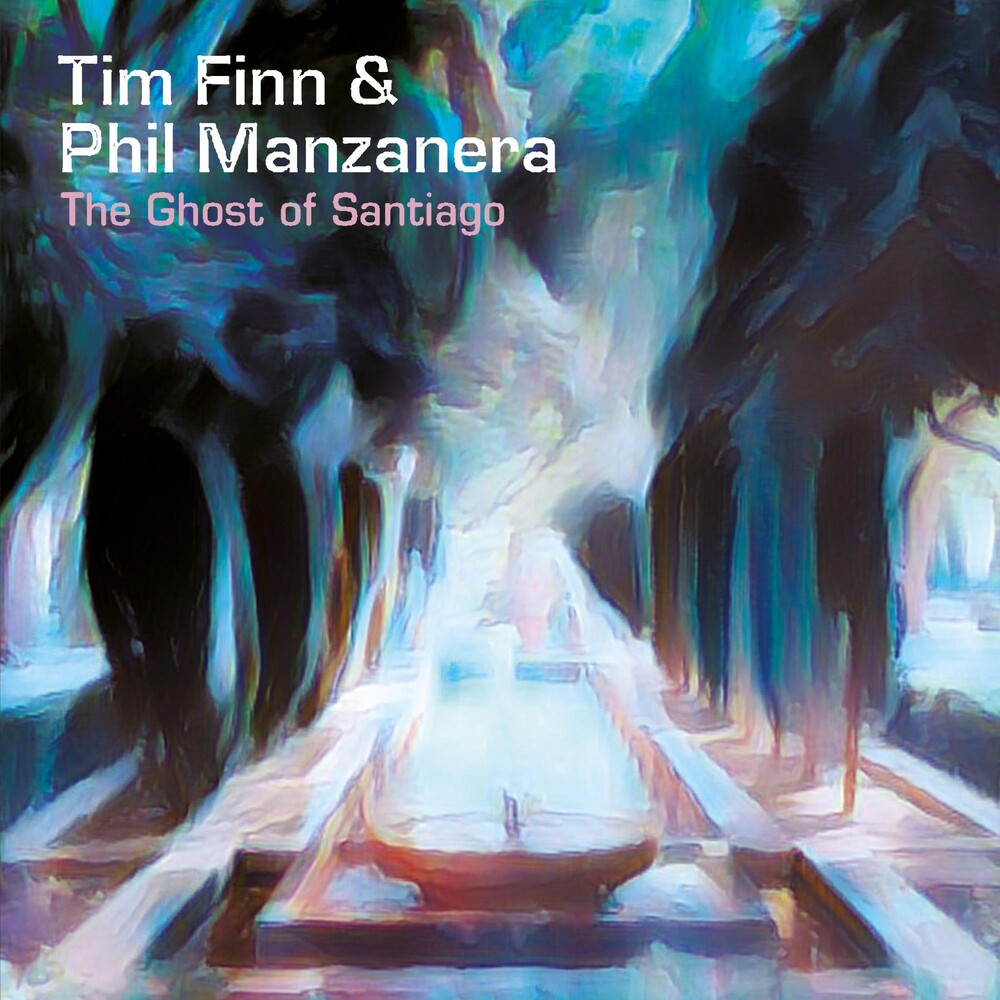 the album cover for Tim Finn - Ghost Of Santiago