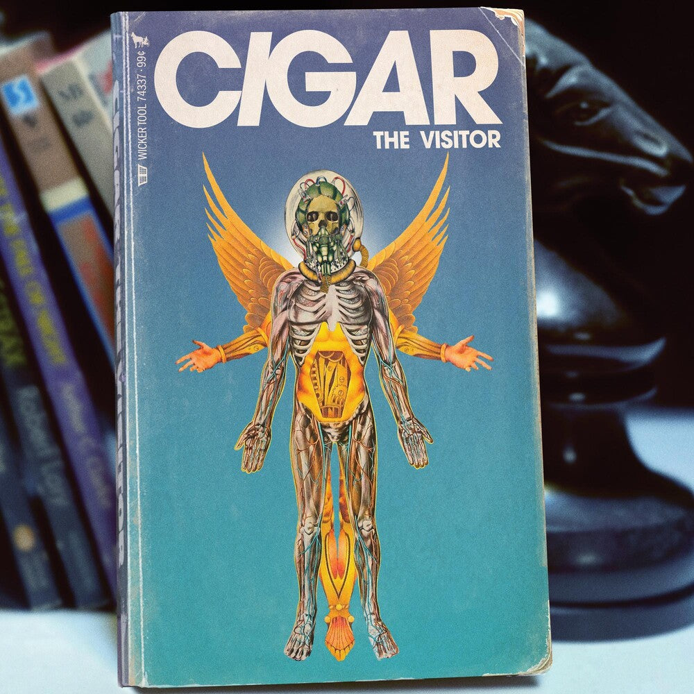 the album cover for Cigar - Visitor