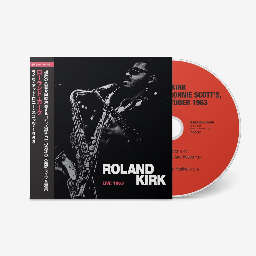 the album cover for Rahsaan Kirk  Roland - Live At Ronnie Scott's 1963