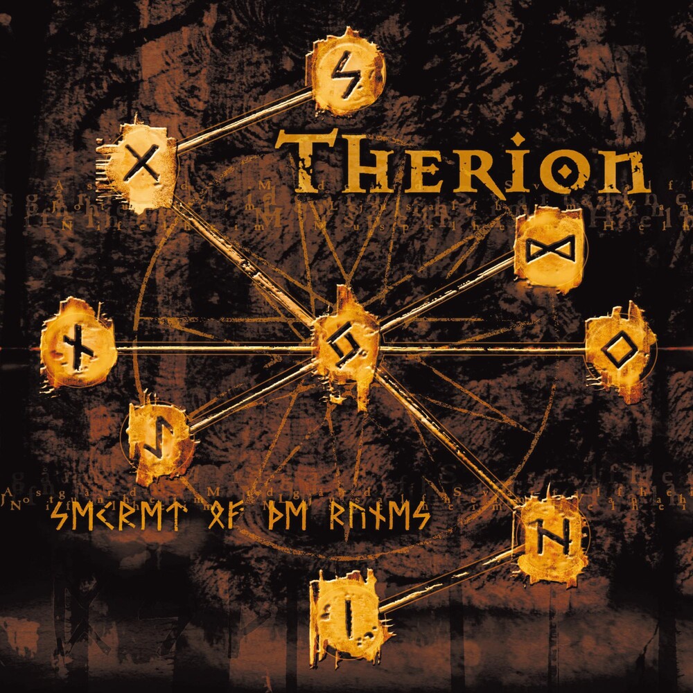 the album cover for Therion - Secret Of The Runes