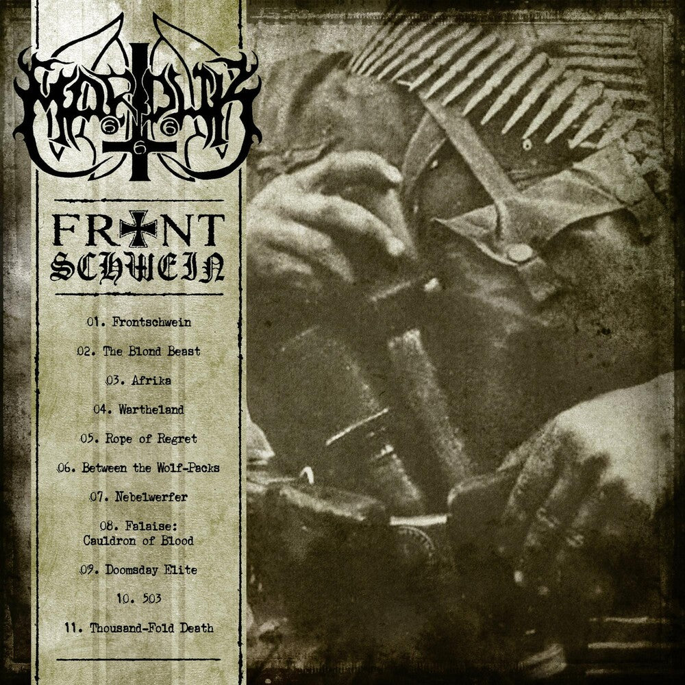 the album cover for Marduk - Frontschwein [Limited Edition] (Jewl) [Reissue]