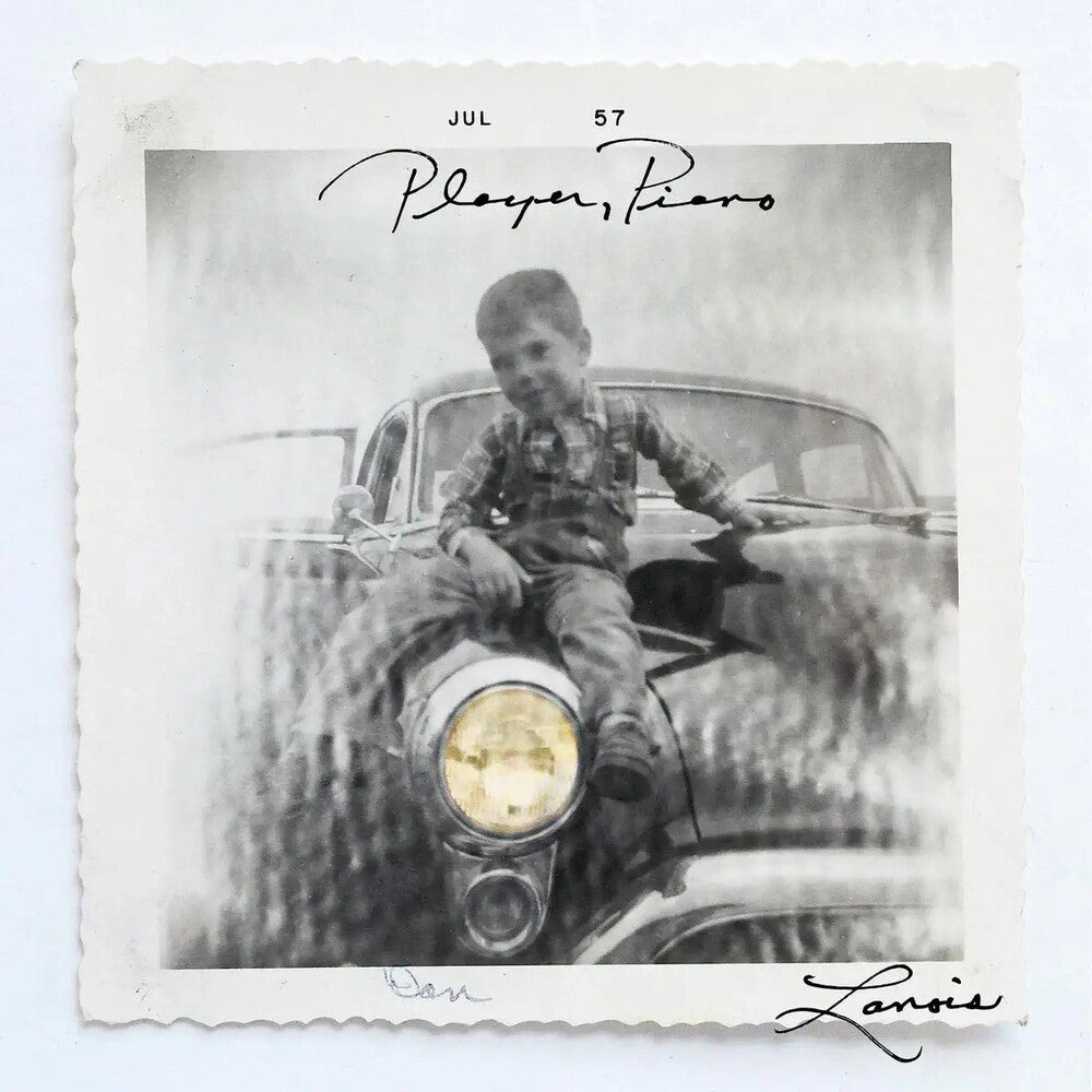the album cover for Daniel Lanois - Player, Piano